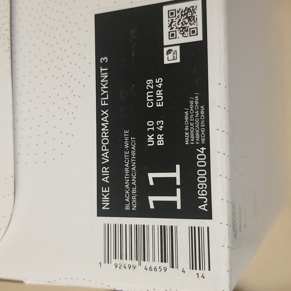 Nike Vapormax Flyknit3 Black - Picture 5 of 5